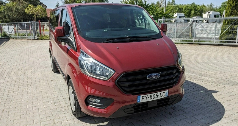 Ford Transit Custom cena 97000 przebieg: 94000, rok produkcji 2021 z Brzostek małe 121